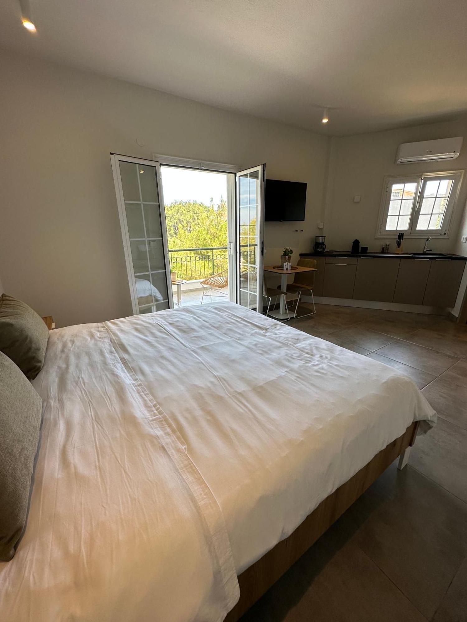 Villa Eleni Greece - Wonderful Sea View Studios Nea Roda Exteriör bild