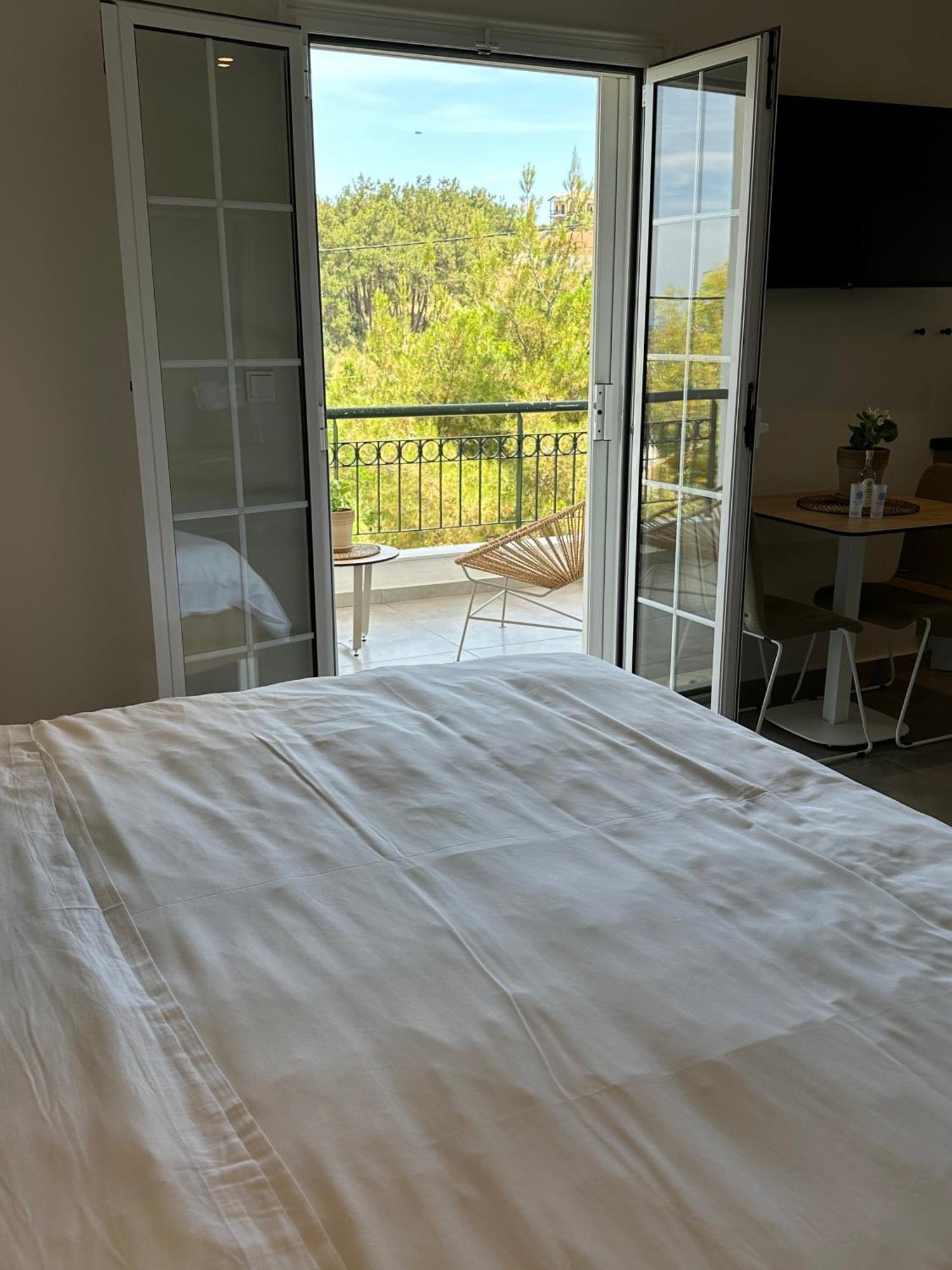 Villa Eleni Greece - Wonderful Sea View Studios Nea Roda Exteriör bild